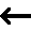 left arrow