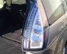 clear tail lights