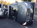 self-crashing car